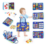 Koojus Busy Board Montessori - Juguete Para Ninos Pequenos D