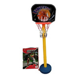 Juego Basquet Con Pie Regulable Basketball Play Set