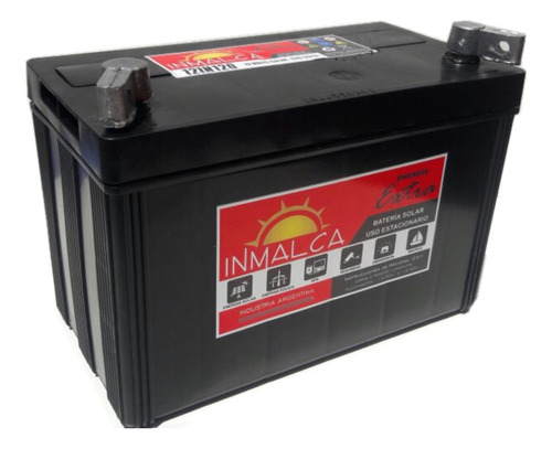 Bateria Ciclo Profundo Para Energia Solar 12v 120amp Inmalca