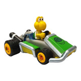 Super Mario Bros, Bowser, Luigi, Carro De 8 Cm Tracción Kart