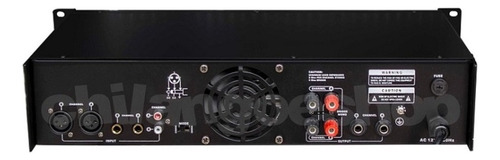 Amplificador Poder Rack Mounting Soundtrack St2000 Color Negro