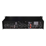 Amplificador Poder Rack Mounting Soundtrack St2000 Color Negro