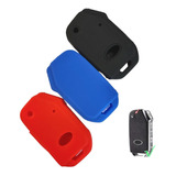 Funda Silicon Llave Tipo Navaja Compatible Con La Marca Kia,