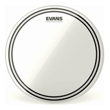 Evans Ec2 Cabezal De Tambor, Transparente, Transparente, 10