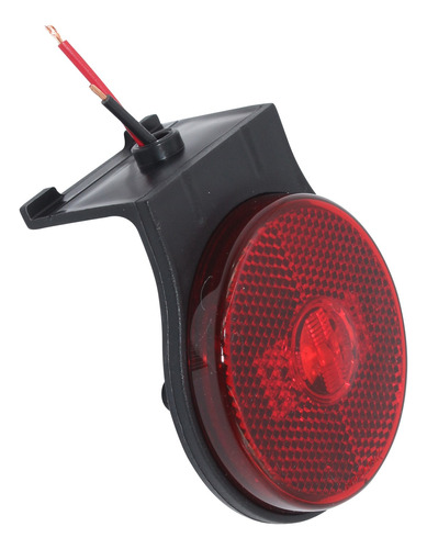 Foco Lateral Led Rojo 12 Y 24 Volts Con Soporte Y Cable