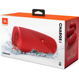 Parlante Jbl Charge 4 Portátil Con Bluetooth Waterproof Red 