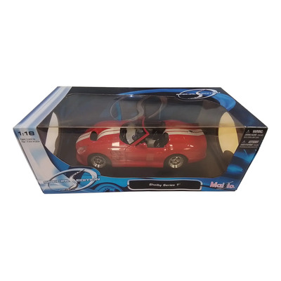 Maisto 1:18 Shelby Series 1 Desc. Ed. Especial 2007 Rojo