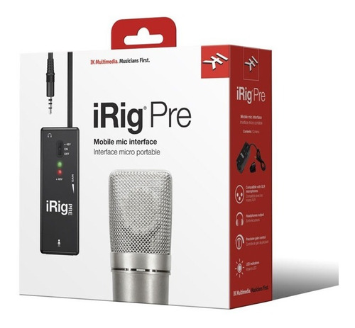 Preamplificador Ik Multimedia Irig Pre 