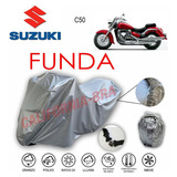 Funda Cubierta Lona Moto Cubre Suzuki C50