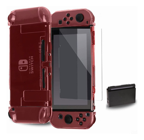 Funda Consola Nintendo Switch Joycon Protector Pantalla