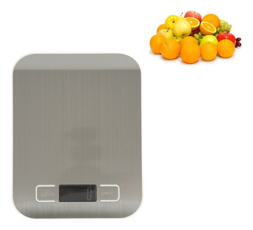 Balanza Digital Bascula De Cocina Para Alimento Por 5kg