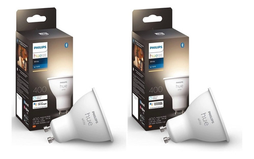 Philips Hue White Soft Gu10 Dicroicas 2-pack Envio Gratis