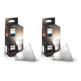 Philips Hue White Soft Gu10 Dicroicas 2-pack Envio Gratis