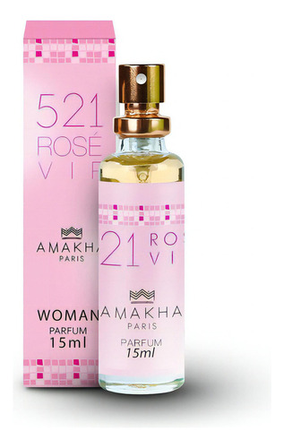 521 Vip Rose Perfume Feminino 15 Ml - Amakha Paris
