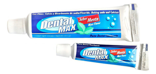 Pasta Dental Economica 15ml Dentalmax Bolsa C/10 Pastitas
