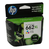 Cartucho Hp 662xl Negro Cz106al Original