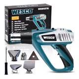 Soprador Térmico 1800w C/ Kit Bocais Espatula Ws6427 Wesco