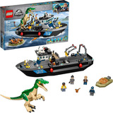 Kit Lego Jurassic World Fuga Barco Dinosaurio Baryonyx 76942 Cantidad De Piezas 308