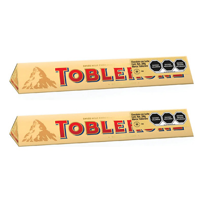 2 Chocolates Toblerone Con Miel Y Almendras 100g C\u002Fu Suizo | Envío gratis