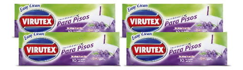 Virutex Trapero Humedo Lavanda 4 X 10 Unid