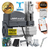 Kit Motor Portão Bv Ppa 1/3 Jetflex Wifi 2m Alum + 4 Suporte 110v/220v