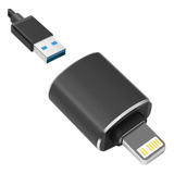 Adaptador Conversor Usb Otg Para Lightning iPhone iPad Ios13