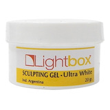 Gel Construcción Lightbox Uñas En Gel Ultra Blanco 20gr 