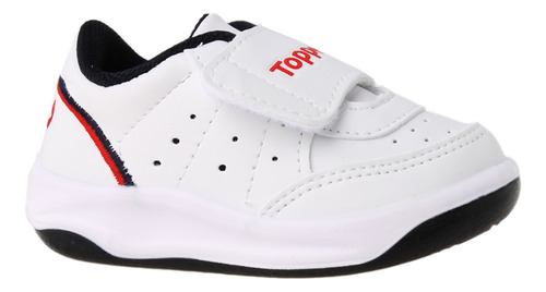 Zapatillas Topper Tennis Tennis Baby X Forcer Abrojo Bl Rj