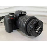 Cámara Nikon D3300 Con Lente 18-55mm 