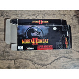 Caixa Vazia Mortal Kombat 2 Super Nintendo 