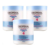 Pack X3 Crema Reparacion Profunda Total 4 De 1000ml Obopekal