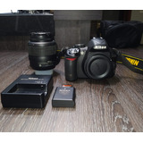  Câmera Nikon D3100 Dslr Cor  Preto + Lente 70/300mm E Tripè