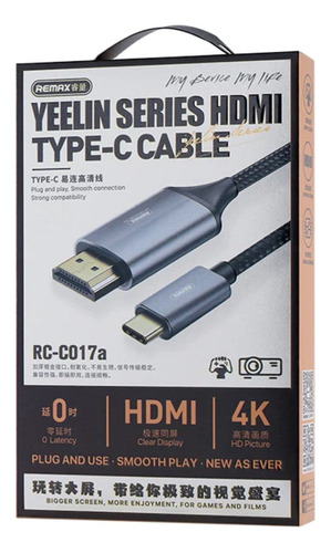 Adaptador Cable Tipo C A Hdmi Compatible Macbook Celular 4k