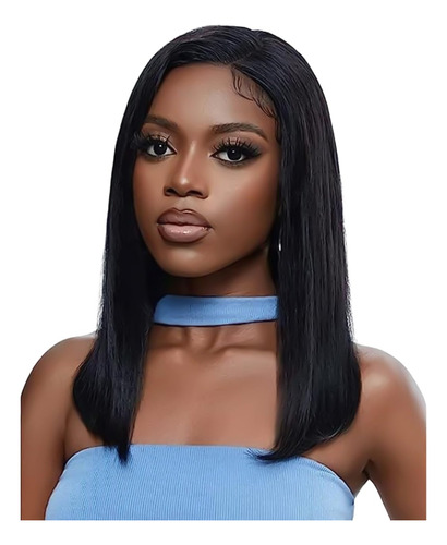 Promoção Lace Front Wig 4x4 Cabelo Humano Bob Curto + Brinde