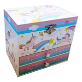 Caja Musical Comoda Unicornio Alhajero New Ar1 Fe523 Ellobo