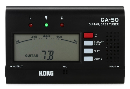 Afinador Digital Korg Ga-50 Para Guitarra Baixo Original 