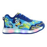 Tenis Niño Bluey Bingo Chilli Bandit Infantil  Luces Led