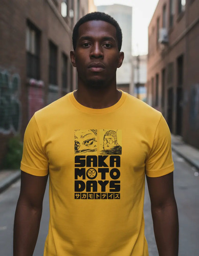 Playera Sublimada Sakamoto Days D2 Talla Extra