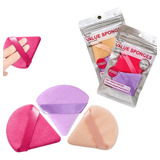 Esponjas Triangulares Para Maquillaje Pack X3