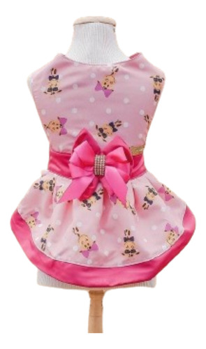 Roupa Pet Vestido Girafas Para Cão E Gato