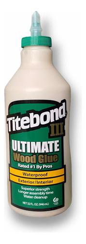 Titebond Ultimate 946 Ml / Cola Fría Profesional