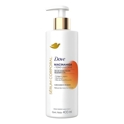 Sérum Corporal Dove Tono Uniforme Con Niacinamida 400ml | Envío gratis