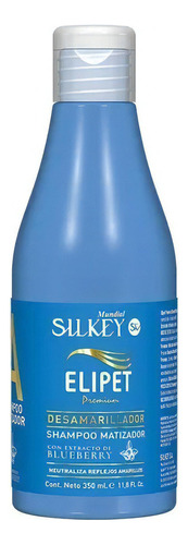 Shampoo Matizador Desamarillador A  X 350ml Silkey Elipet