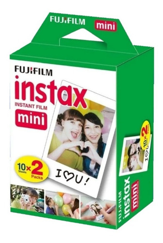 2 Rollos Fuji Instax Mini Instant Lomo Color Borde Blanco