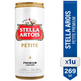 Cerveza Stella Artois European Pale Lager Lata 269 ml