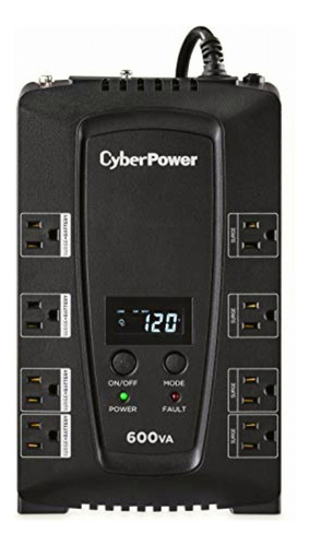 Cyberpower Cp600lcd Ups Con Lcd Inteligente 600 Va 340 W Avr