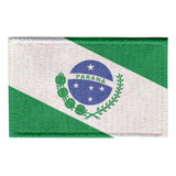 Patch Sublimado Bandeira Paraná 8,0x5,5 Bordado