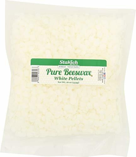 Molde Para Velas Stakich White Beeswax Pellets - Natural, Gr