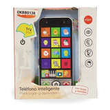 Telefono Inteligente Infantil Con Luces Y Sonido Ok Baby