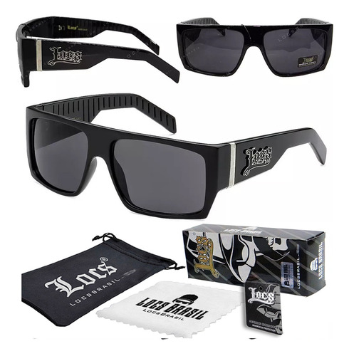Óculos Escuro Locs Brasil - Dino - Autêntico Uv400 Premium